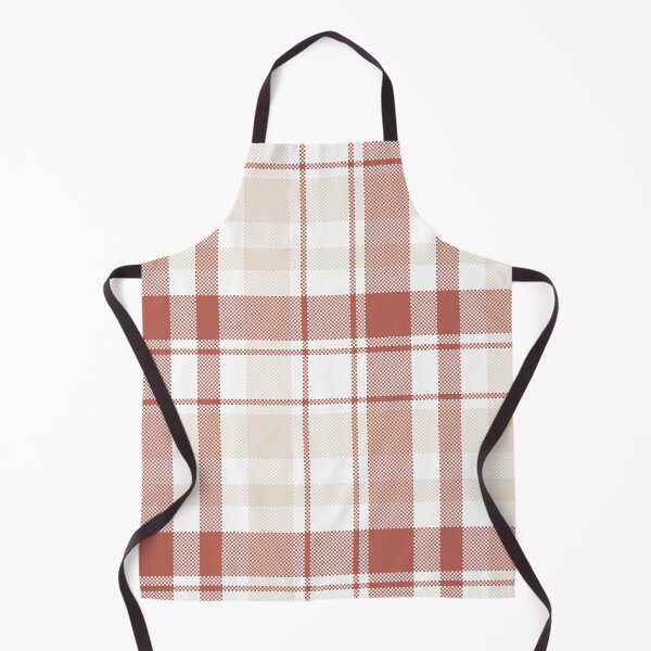 Item preview, Vintage Red Plaid Seamless Pattern with Soft Neutral Checks designed and sold by PowerAntShop.