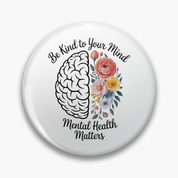 Item preview, Be Kind To Your Mind Women Mental Health Awareness designed and sold by sailorjessiArt.