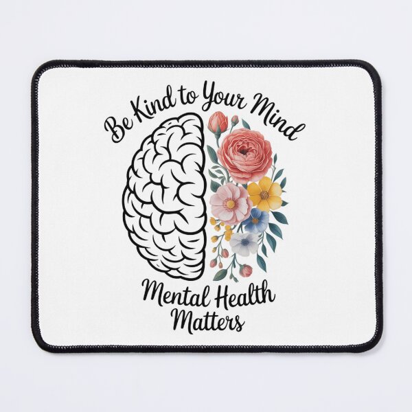 Item preview, Be Kind To Your Mind Women Mental Health Awareness designed and sold by sailorjessiArt.