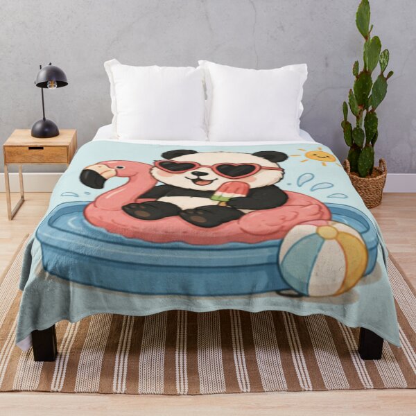 Item preview, Cute Summertime Giant Panda designed and sold by MellowMunchkins.