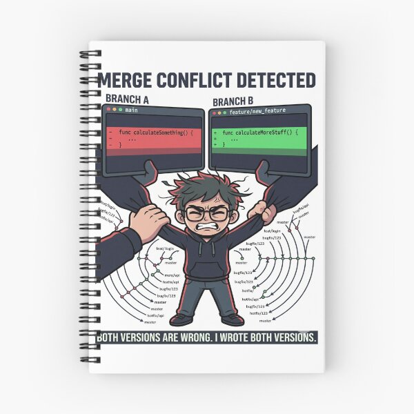 Item preview, Merge Conflict Detected designed and sold by IntrovertEngineer11.