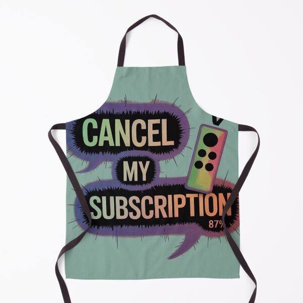 Item preview,  Cancel Subscription Grunge Rant designed and sold by JebliDesign.