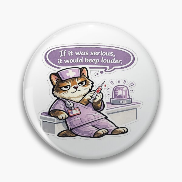 Item preview, Funny ER Nurse Gift Tabby Cat Lover designed and sold by Gentlestate.
