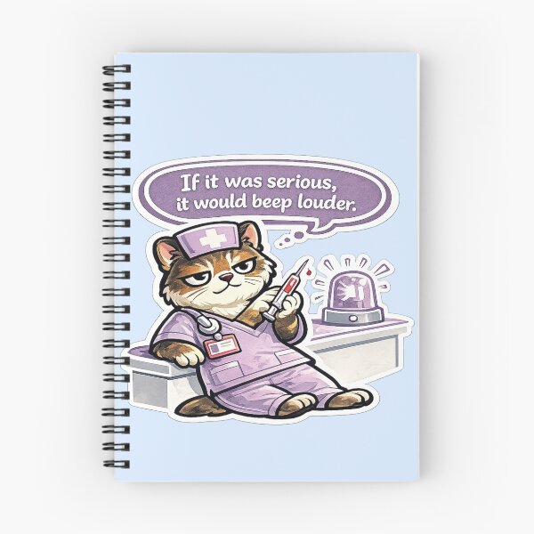 Item preview, Funny ER Nurse Gift Tabby Cat Lover designed and sold by Gentlestate.