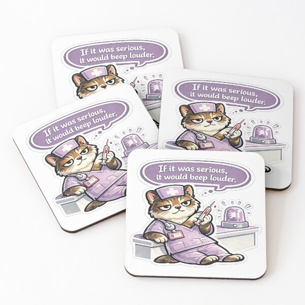 Item preview, Funny ER Nurse Gift Tabby Cat Lover designed and sold by Gentlestate.