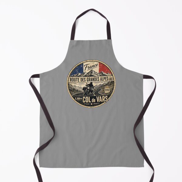 Item preview, Col de Vars Route des Grandes Alpes Motorcycle TShirt & Sticker 04 designed and sold by OuterShellUK.