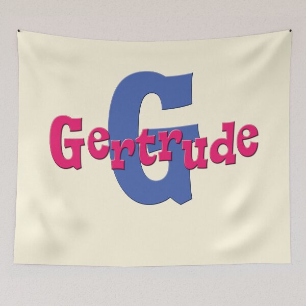 Item preview, G is for Gertrude, Girl's/Woman's Name and Initial  designed and sold by CharlottePlaceArt.