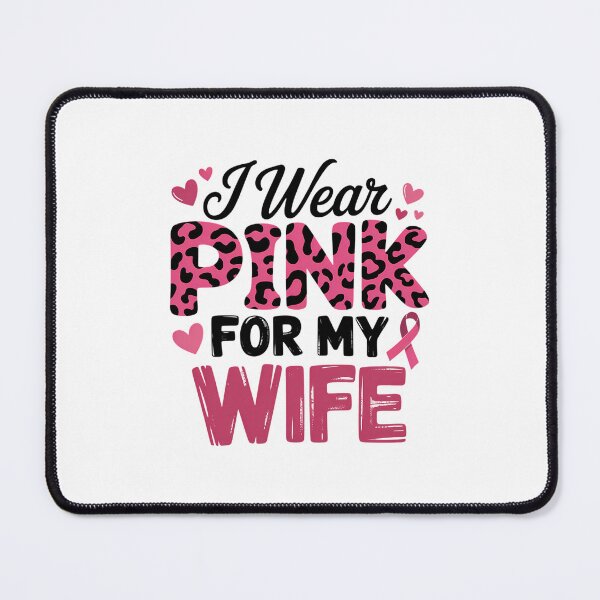 Item preview, I We Wear Pink For My Family Breast Cancer Pink Ribbon WIFE designed and sold by SapfireStuArt.