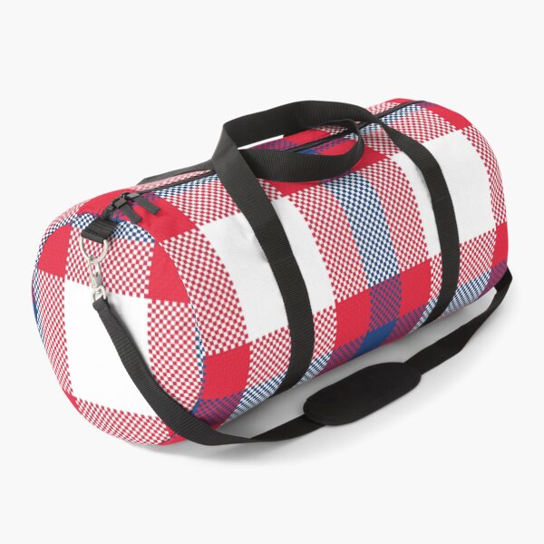 Item preview, Seamless Plaid Tartan Pattern in Classic Red and Blue Tones designed and sold by PowerAntShop.