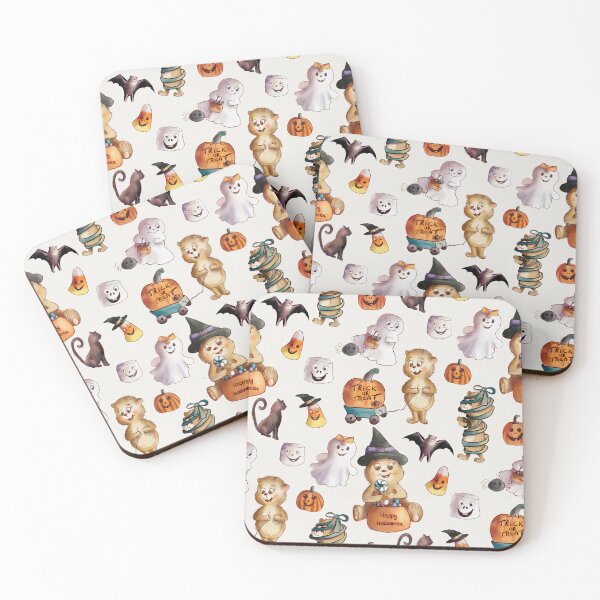 Item preview, Cute Halloween Trick or Treat Teddy Bears designed and sold by JanetMGraham.