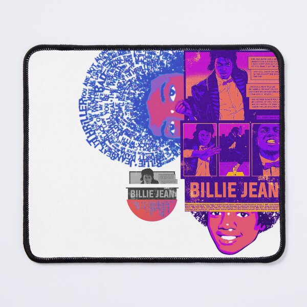 Item preview, Michael Jackson Billie Jean Comic Poster | 80s Pop Culture Streetwear Design designed and sold by TRENDORART.