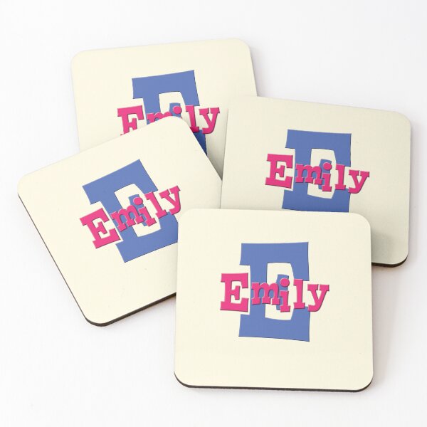Item preview, E is for Emily, Girl's/Woman's Name and Initial  designed and sold by CharlottePlaceArt.