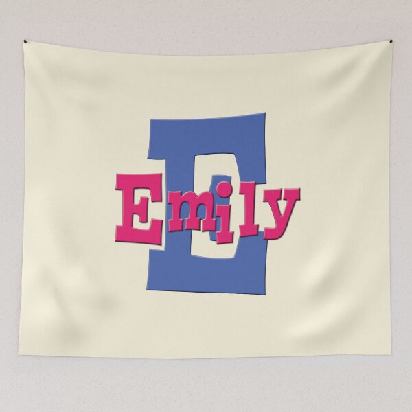 Item preview, E is for Emily, Girl's/Woman's Name and Initial  designed and sold by CharlottePlaceArt.