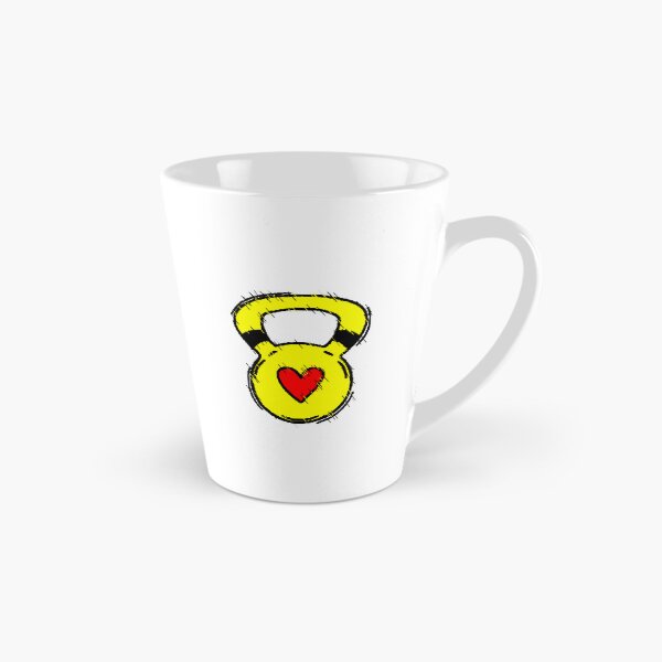 Item preview, Kettlebell Heart Gym Kettlebell Love Fitness Glitch designed and sold by AstronautMerch.