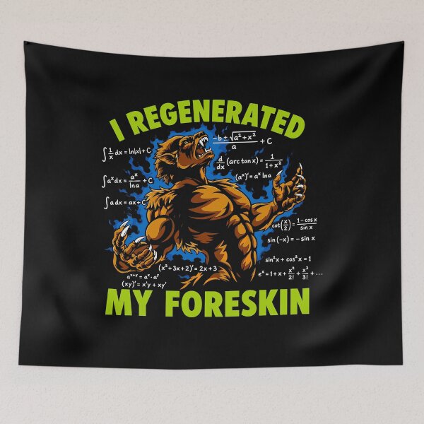 Item preview, I Regenerated My Foreskin designed and sold by LOUP-SOLI.