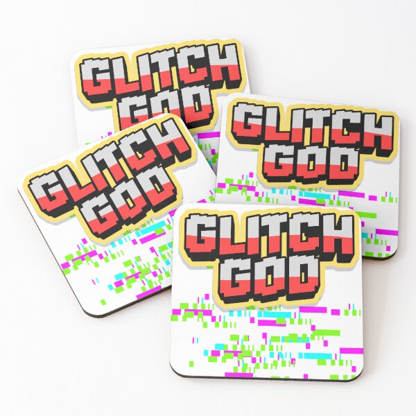 Item preview, Glitch God Retro Pixel Art Gaming T-Shirt designed and sold by GraphixByHub.