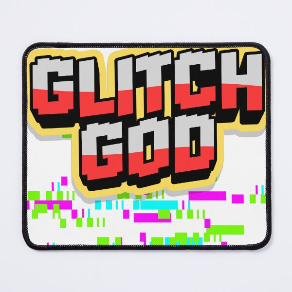 Item preview, Glitch God Retro Pixel Art Gaming T-Shirt designed and sold by GraphixByHub.