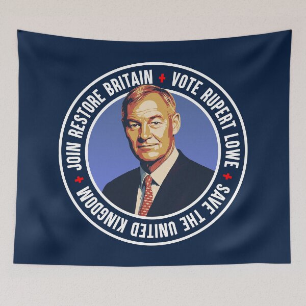 Item preview, Join Restore Britain - Vote Rupert Lowe - Save The United Kingdom designed and sold by Jefrox.