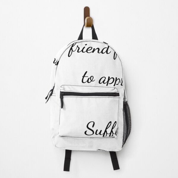 Item preview, "Suffering my friend for my sake to approve her." - handwriting black designed and sold by ariksworld.