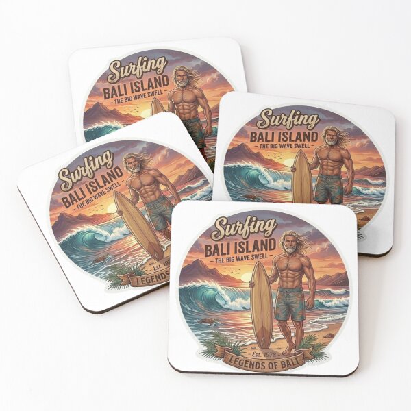 Item preview, Surfing Bali Island designed and sold by Curative Art.