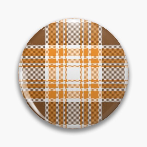 Item preview, Seamless Plaid Tartan Pattern in Rich Brown and Gold Tones designed and sold by PowerAntShop.