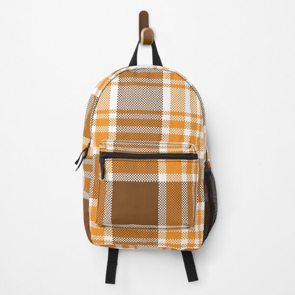 Item preview, Seamless Plaid Tartan Pattern in Rich Brown and Gold Tones designed and sold by PowerAntShop.