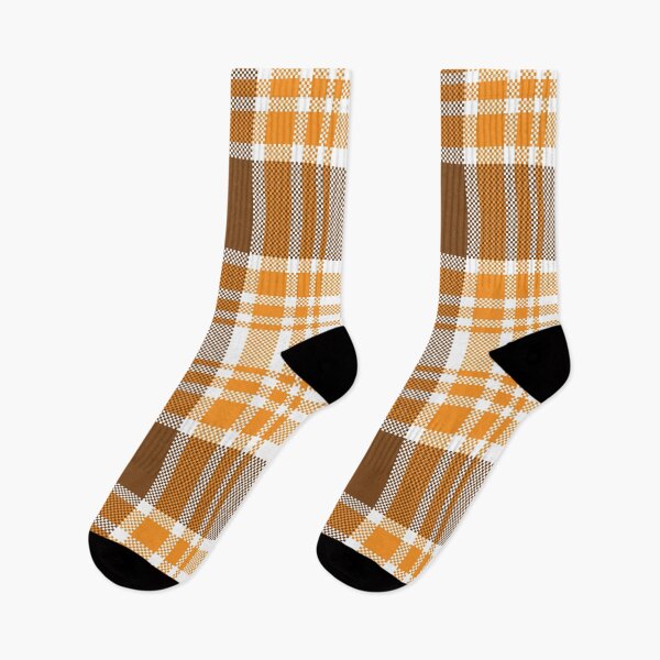 Item preview, Seamless Plaid Tartan Pattern in Rich Brown and Gold Tones designed and sold by PowerAntShop.