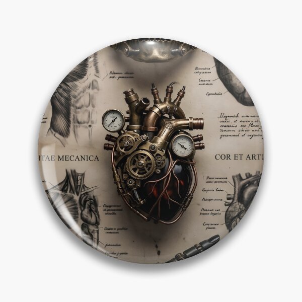Item preview, Steam-Goth Anatomical Study designed and sold by Studio77-Gothic.