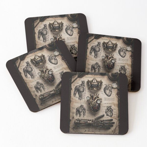 Item preview, Steam-Goth Anatomical Study designed and sold by Studio77-Gothic.