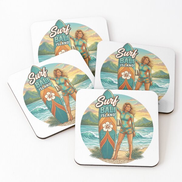 Item preview, Surfing Bali Island designed and sold by Curative Art.