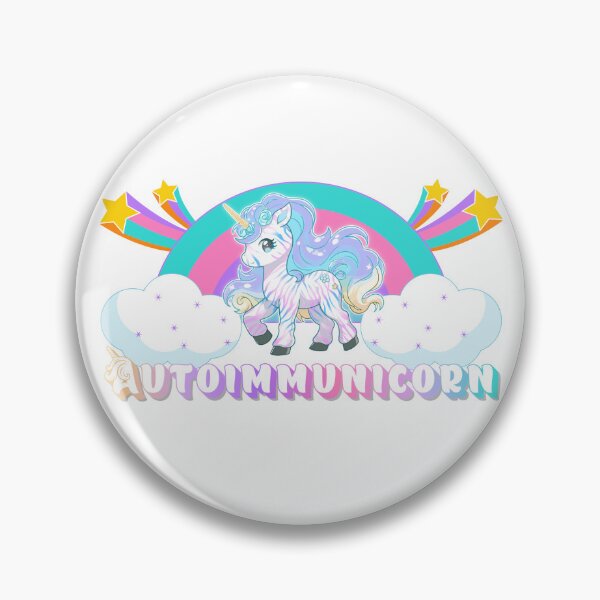 Item preview, Autoimmunicorn designed and sold by ThisNThatCrafts.