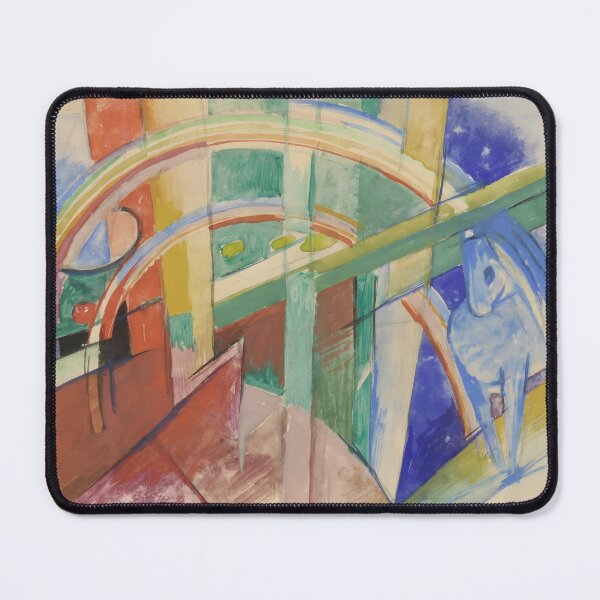 Item preview, Franz Marc - Blue Horse with Rainbow designed and sold by Erlin Rudho.