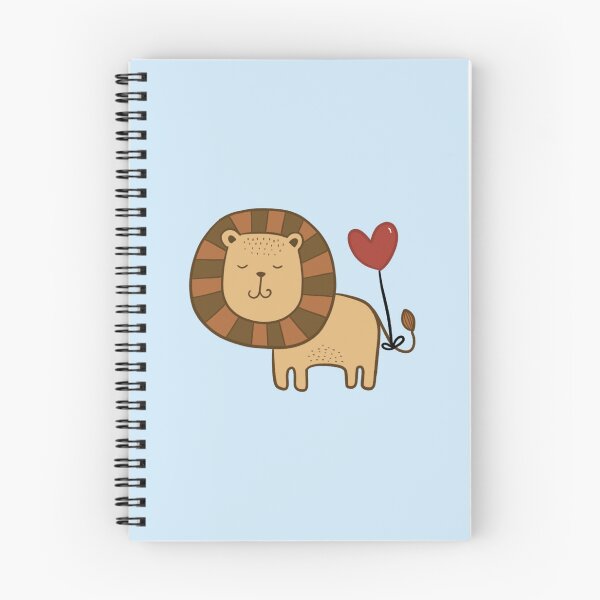 Item preview, African Lion With Heart Balloon designed and sold by Paw&Pixel.