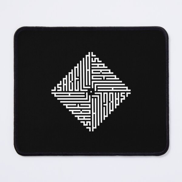 Item preview, ISABELLA | White  | Modern Geometric Kufi Calligraphy | From Name to Art   designed and sold by FOR YOUR NAME.
