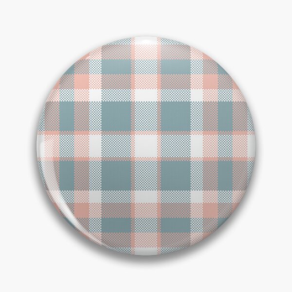 Item preview, Seamless Plaid Tartan Pattern in Peach and Blue Tones designed and sold by PowerAntShop.