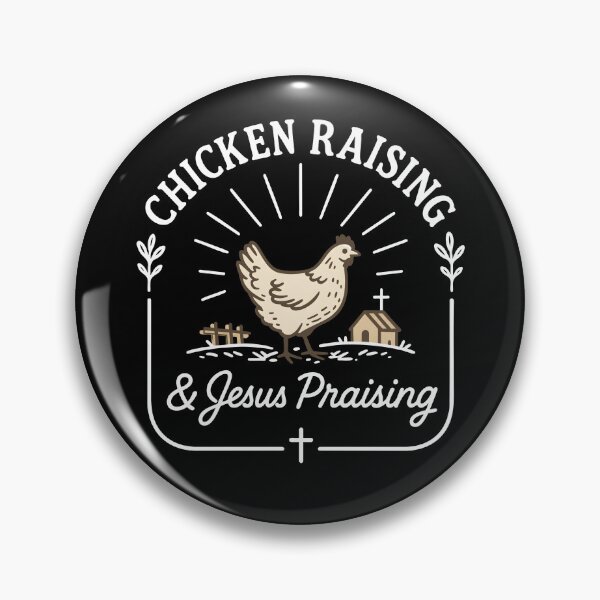 Item preview, Chicken Raising & Jesus Praising designed and sold by SebKrayon.