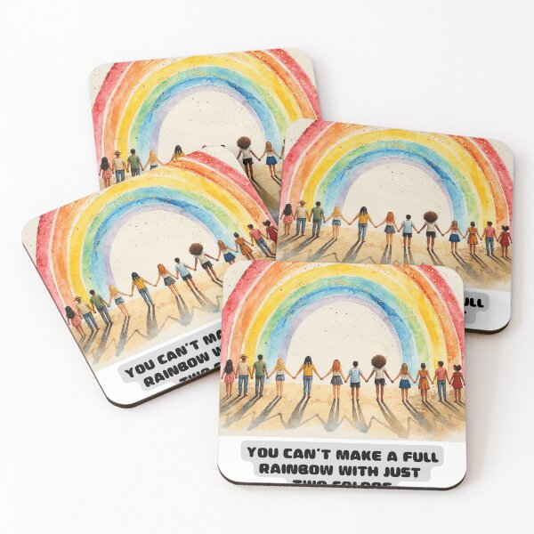 Item preview, Pride - You Can’t Make a Rainbow With Just Two Colors designed and sold by TeeGeeTees.