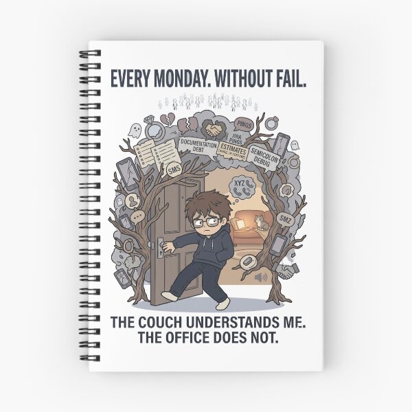 Item preview, Every Monday Without Fail designed and sold by IntrovertEngineer11.