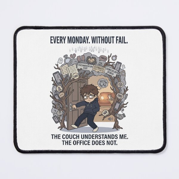 Item preview, Every Monday Without Fail designed and sold by IntrovertEngineer11.