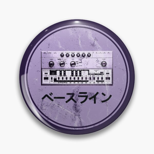 Item preview, 303 Bassline Synthesizer Vintage Retro Synth Art designed and sold by AtomicMalibu.