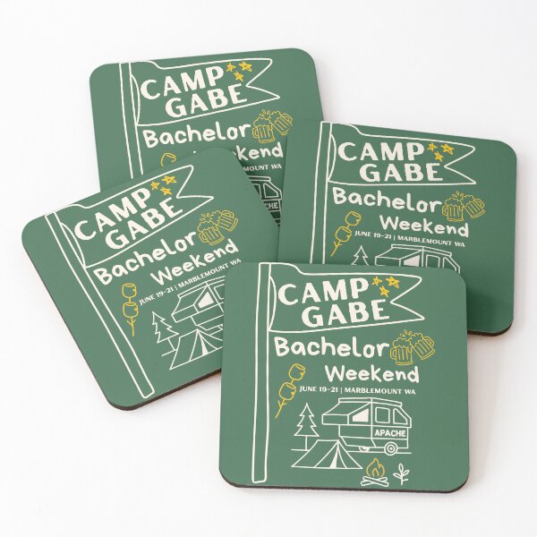 Item preview,  Gabe Bachelor Weekend White designed and sold by pawprintsbysher.