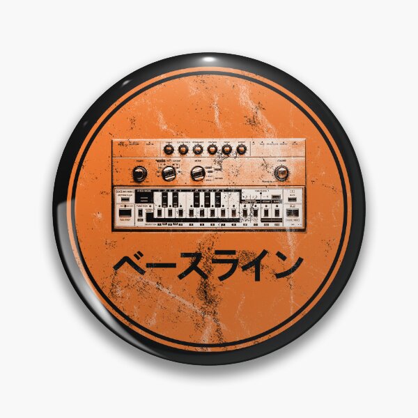 Item preview, 303 Bassline Synthesizer Vintage Retro Synth Art designed and sold by AtomicMalibu.