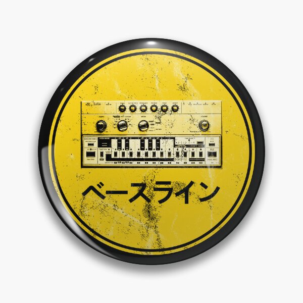 Item preview, 303 Bassline Synthesizer Vintage Retro Synth Art designed and sold by AtomicMalibu.