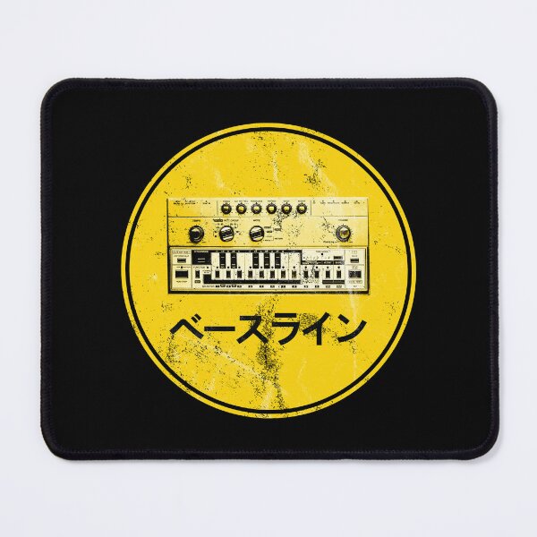 Item preview, 303 Bassline Synthesizer Vintage Retro Synth Art designed and sold by AtomicMalibu.