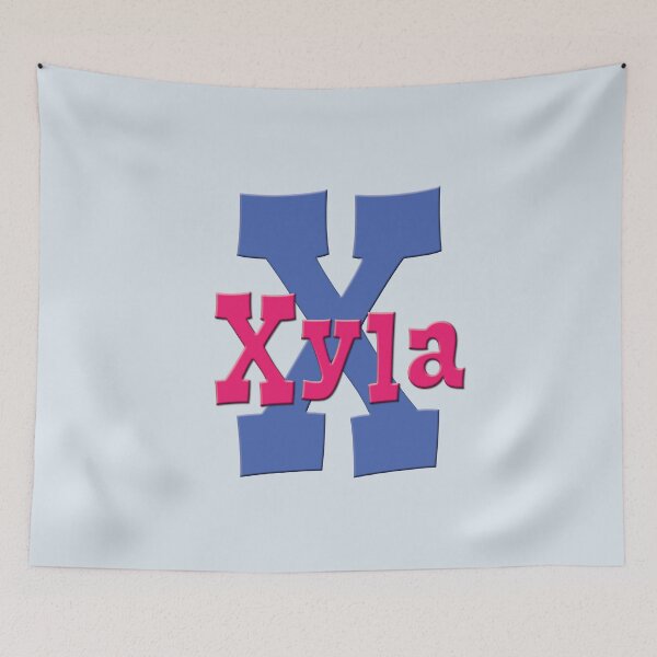 Item preview, X is for Xyla, Girl's/Woman's Name and Initial  designed and sold by CharlottePlaceArt.