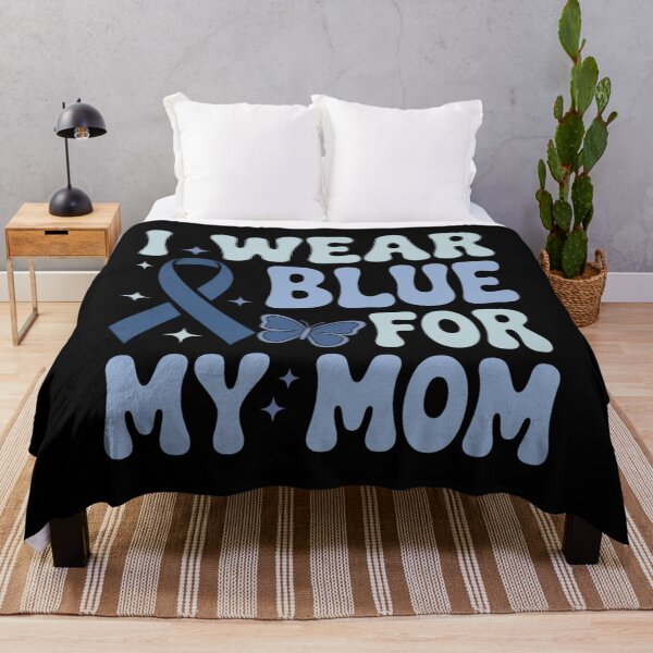 Item preview, I Wear Blue For My Mom designed and sold by SapfireStuArt.