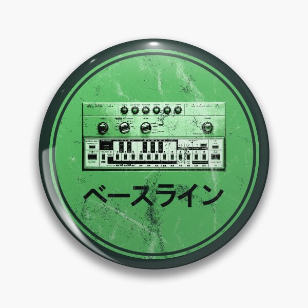 Item preview, 303 Bassline Synthesizer Vintage Retro Synth Art designed and sold by AtomicMalibu.
