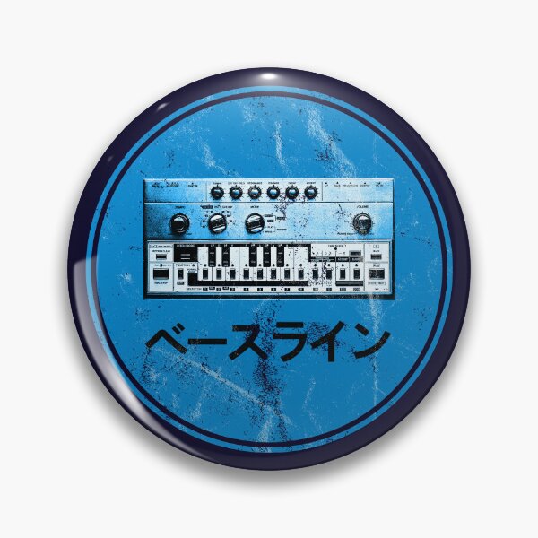 Item preview, 303 Bassline Synthesizer Vintage Retro Synth Art designed and sold by AtomicMalibu.