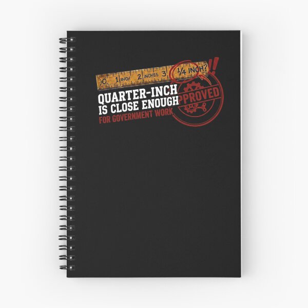 Item preview, Quarter Inch Is Close Enough For Government Work Vintage Ruler designed and sold by VintryOff.