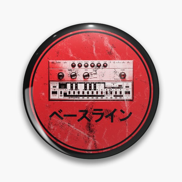 Item preview, 303 Bassline Synthesizer Vintage Retro Synth Art designed and sold by AtomicMalibu.